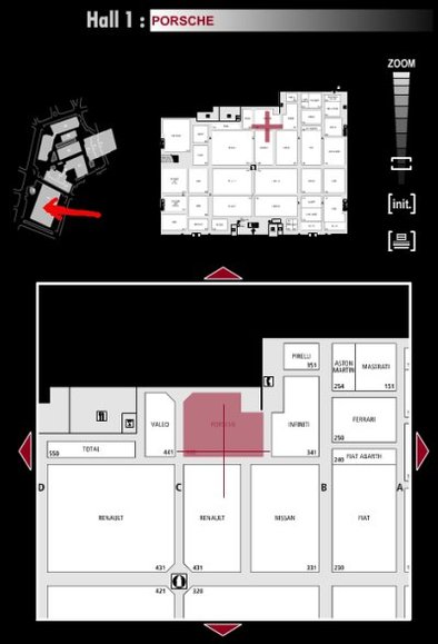 Guide des stands : Porsche - Hall 1