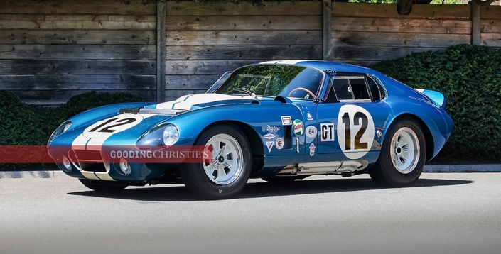 La Daytona Coupé vendue ce week-end à Pebble Beach par Gooding & Christie's.