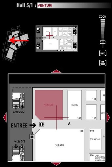 Guide des stands : Venturi - Hall 5/1