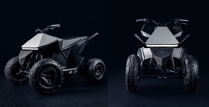 Le Cyberquad de Tesla.