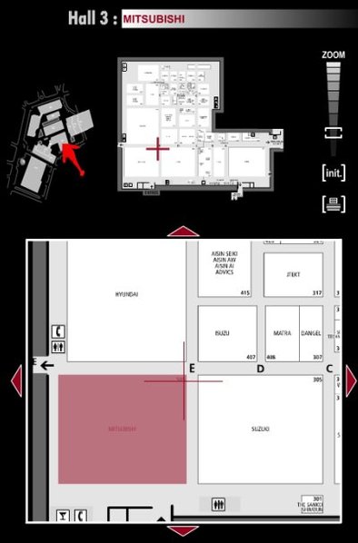 Guide des stands : Mitsubishi - Hall 3