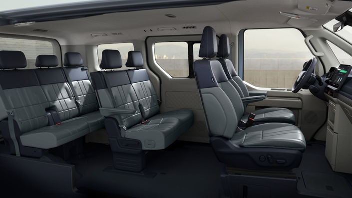 Le PV5 Passenger n’était jusqu’alors proposé qu’en 5 places. Le voici en 7 places.