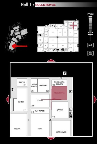 Guide des stands : Rolls-Royce - Hall 1