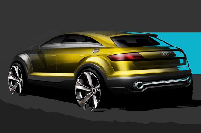 Pékin 2014 - Audi Q4 Concept: teasing avancé