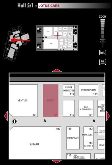 Guide des stands : Lotus - Hall 5/1