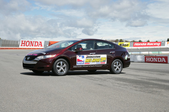 Indy Japan 2008 : Honda FCX Clarity Fuel Cell Pace Car 