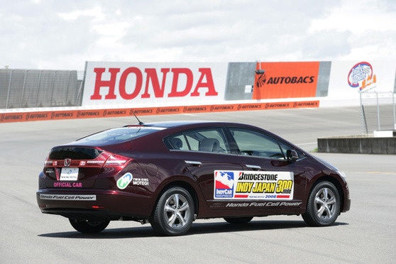 Indy Japan 2008 : Honda FCX Clarity Fuel Cell Pace Car 