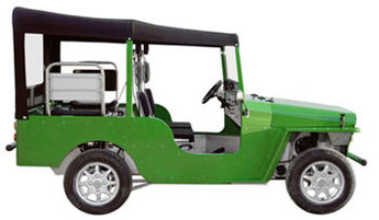 La Scarlette, Jeep électrique, démarre en France