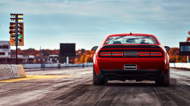 Voici enfin la Dodge Challenger Demon, l'auto la plus folle de ces dernières années