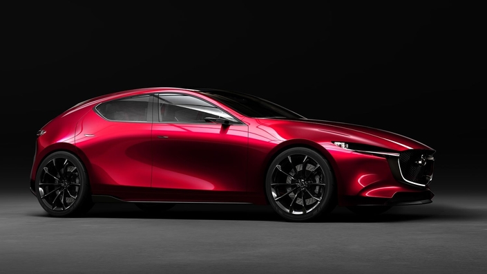 Salon de Tokyo 2017 - Mazda Kai Concept : la prochaine 3 s'annonce