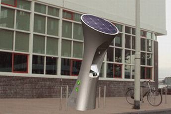 Des bornes électriques efficaces pour des scooters verts !