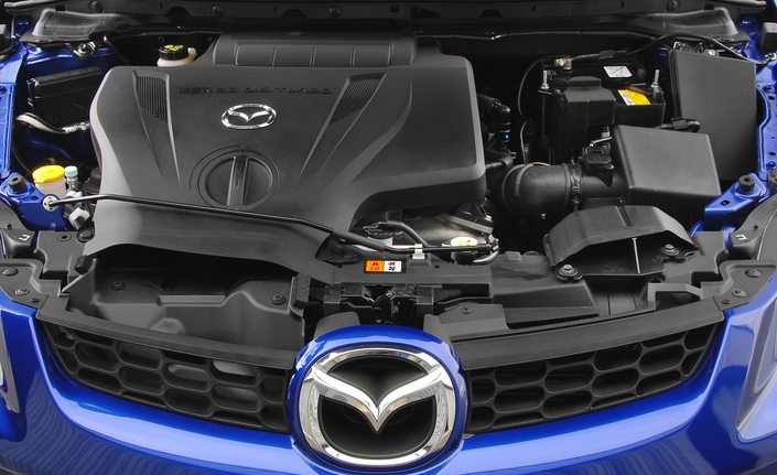 Le moteur DISI 2,3 l turbo du Mazda CX-7, ici en 2007 et également utilisé dans la 3 MPS, est très costaud à condition d'avoir été entretenu et utilisé dans les règles.