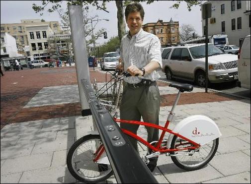 A Washington, des vélos en libre service dès mi-mai 2008 