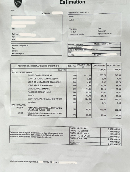 Changer un turbo aux alentours de 100 000 km, c'était monnaie courante dans les années 80, et ça reste assez courant aujourd'hui. Sauf qu'entre-temps, le prix de la réparation a explosé !