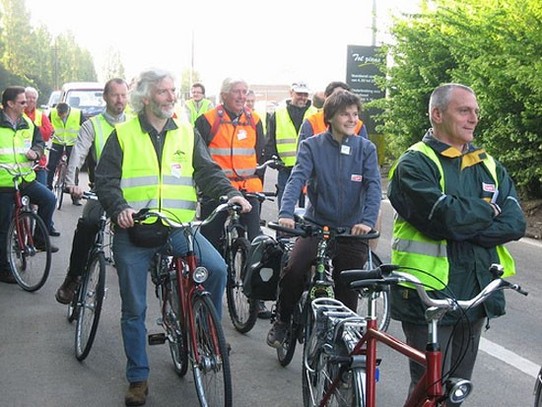 Une campagne vous incitant à vous rendre au boulot à vélo !