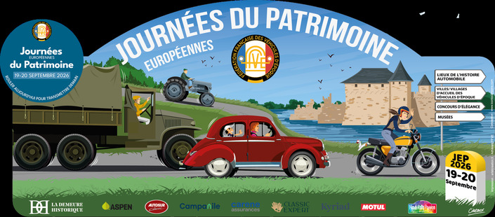 Voici la plaque de rallye de l'édition 2026
