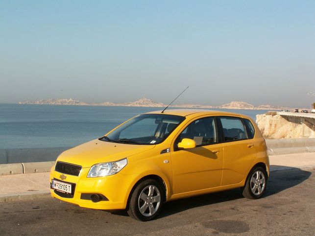 La Chevrolet Aveo au GPL sort en France en septembre 2008 