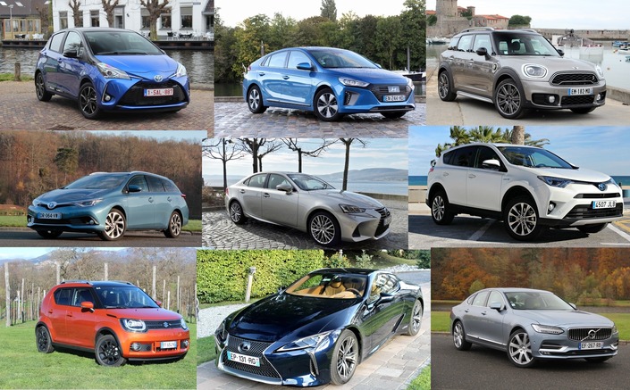 Tous les hybrides et hybrides rechargeables du marché, lequel acheter ?