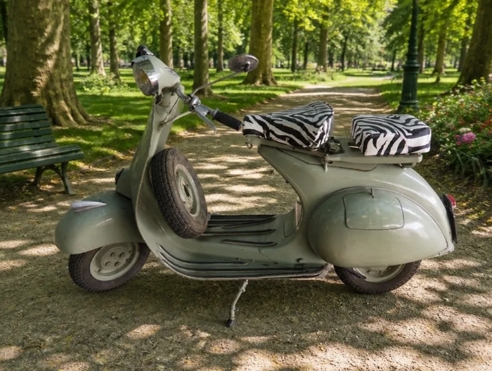 Vespa ACMA 125 cm3 1958 (lot n° 1)
