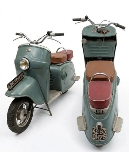 Scooter Bernardet Y 52 125 cm3 1954 (lot n° 4)