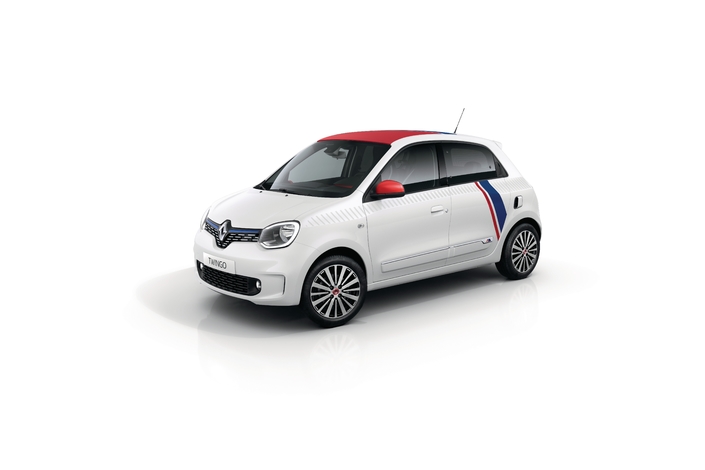 Renault Twingo restylée (2019) : série spéciale le Coq Sportif