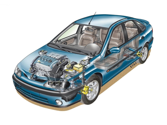 Techniquement plus simple que la Xantia, la Renault Laguna est aussi d'une maintenance plus aisée, surtout du côté de la suspension, classique.