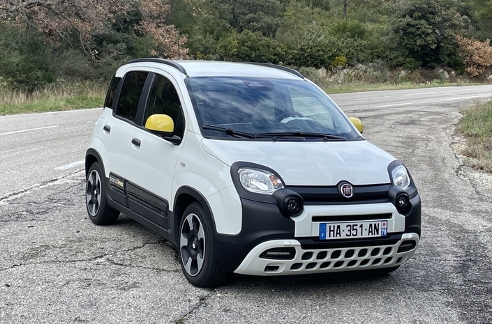 -Pandina Hybrid : 1er loyer 3 180,00 €, 48 loyers 172,57 €, Durée 49 Mois, Kilométrage Annuel 10 000km