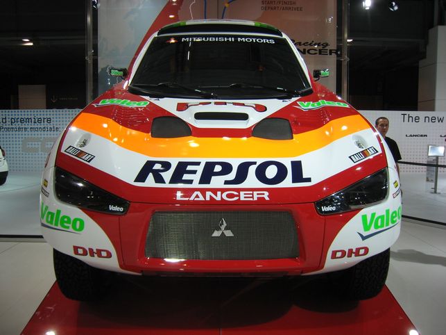 En live du Mondial : le Mitsubishi Racing Lancer