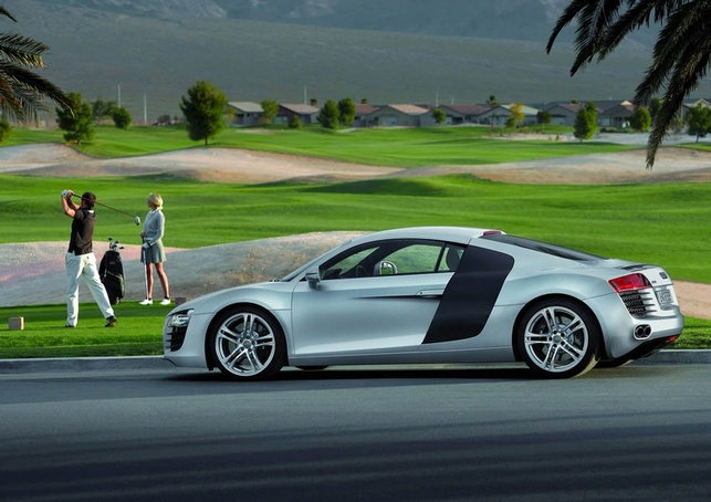 L'Audi R8 avec des phares tout LED !