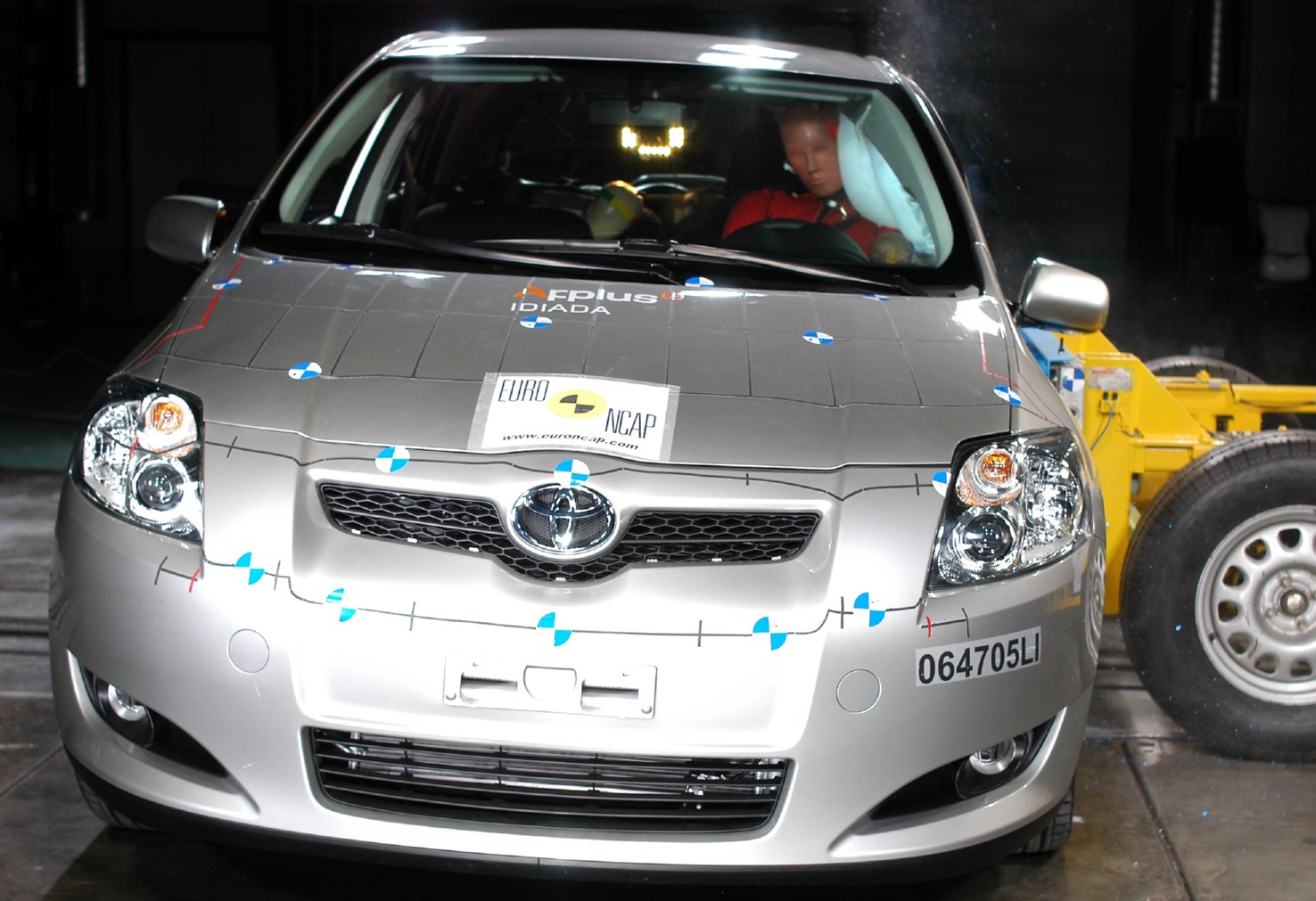 Euro NCAP : Toyota Auris, Skoda Roomster, Kia Magentis et Hyundai Santa Fe