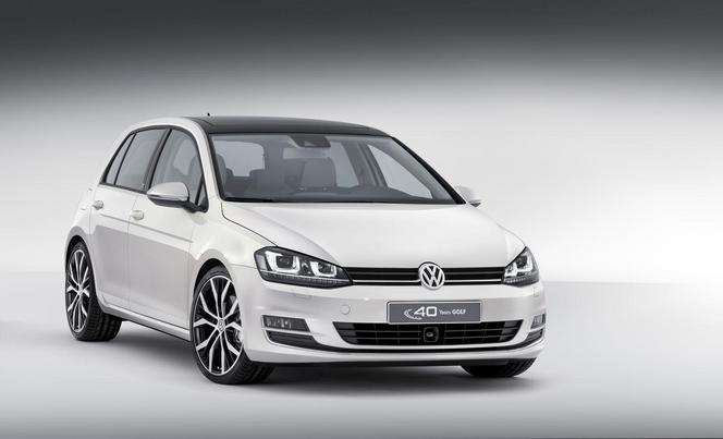 Volkswagen Golf Edition Concept : 40 bougies