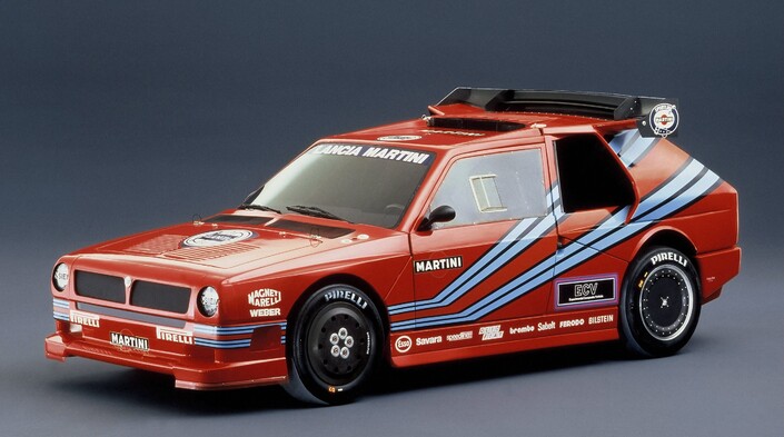 La Lancia ECV présentée en décembre 1986, préfigurait le modèle qui devait courir dans le Groupe S mort-né.