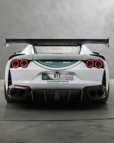 Vous risquez de croiser cette Ferrari Mansory de 800 ch dans les rétroviseurs à Dubaï