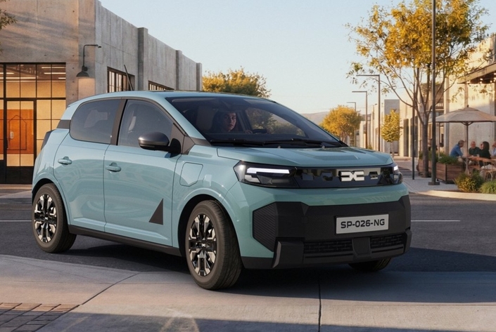 La nouvelle Dacia Spring, vendue à partir de 17 900 €.