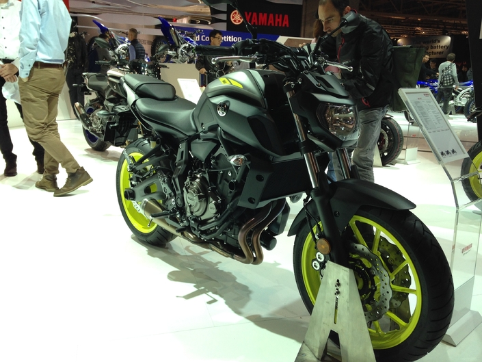 Salon de Milan 2017 en direct : Yamaha MT-07