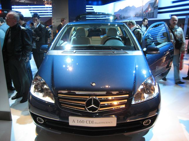 La Mercedes A160 CDI BlueEFFICIENCY ? 117 g CO2/km