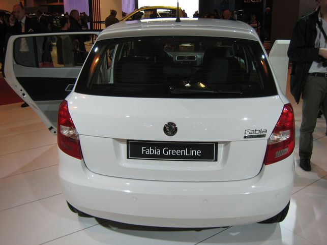 La Skoda Fabia GreenLine? 109 g CO2/km