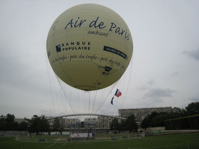 Reportage : le Ballon Air de Paris s’envoie en l’air !