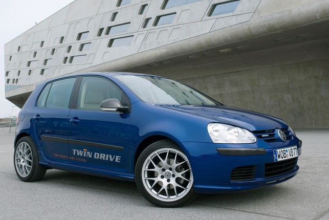 La Volkswagen Golf Twin Drive ? Un prototype hybride diesel !
