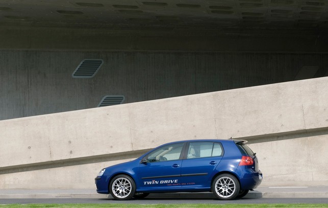 La Volkswagen Golf Twin Drive ? Un prototype hybride diesel ! 