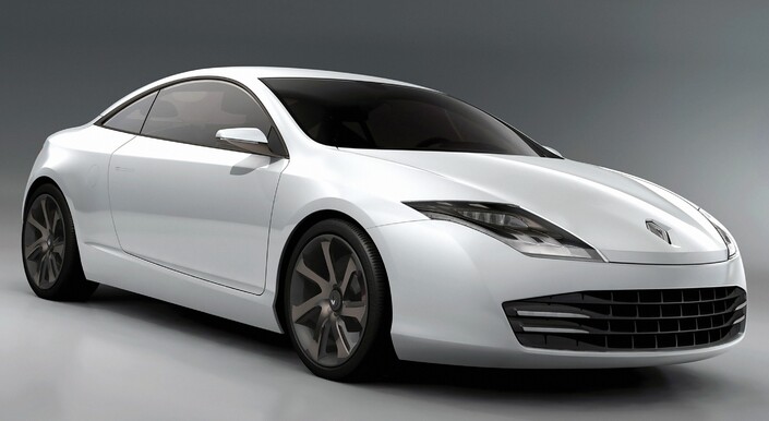 En 2007, un concept annonce assez fidèlement la Renault Laguna Coupé, présentée un an et demi plus tard.