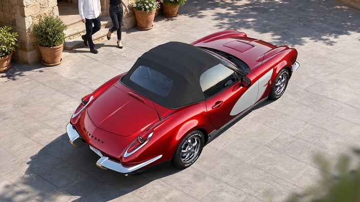 Et maintenant, voici la Mazda MX-5 façon Corvette C1