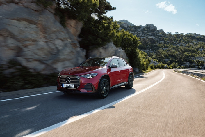 Style plaisant et autonomie record pour le Mercedes GLA.