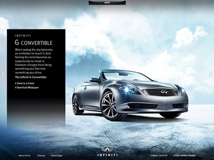 Infiniti : pour ses 20 ans, un site global