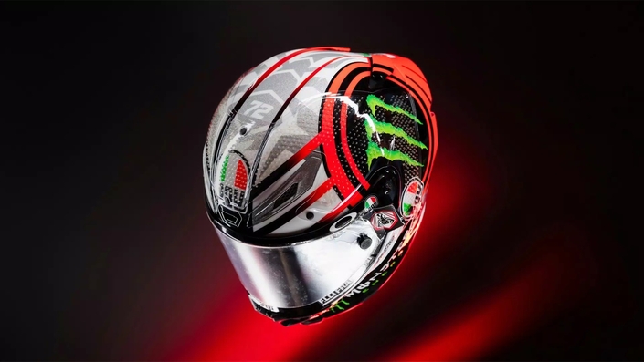Une nouvelle technologie de casque moto testée par les pilotes MotoGP