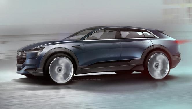 Salon de Francfort 2015 : Audi e-tron Quattro concept