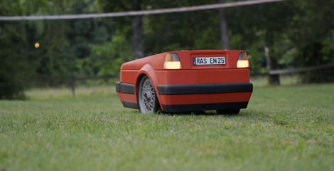 Volkswagen découvre cette étrange tondeuse Golf GTI et décide de réagir