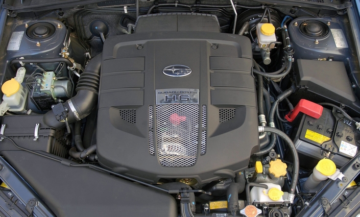 Pas très poussé, le six-cylindres à plat de la Subaru Legacy 3.0R se révèle d'une fiabilité redoutable s'il a été correctement entretenu.