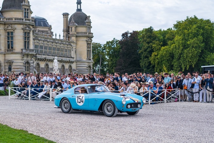 Chantilly, la crème des concours automobiles