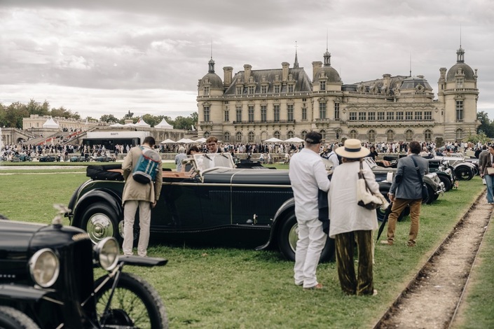 Chantilly, la crème des concours automobiles